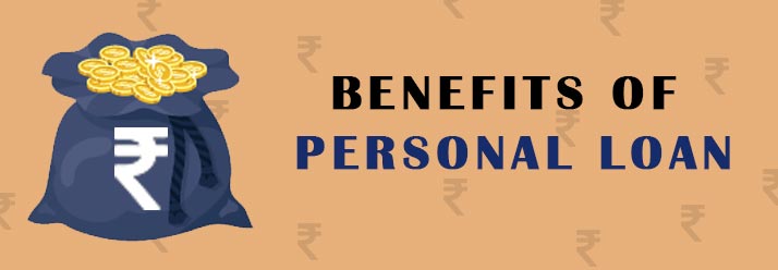 Benefits of Personal Loan Banner