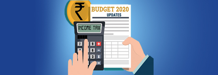 Budget 2020 New Income Tax Slabs Blog Banner