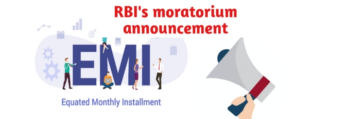 RBI's moratorium announcement